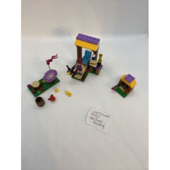 LEGO Friends Adventure Camp Archery 41120 - Complete NO INSTRUCTIONS - Picture 2 of 8
